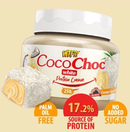 WTF Chocolate Blanco Coco Max Protein