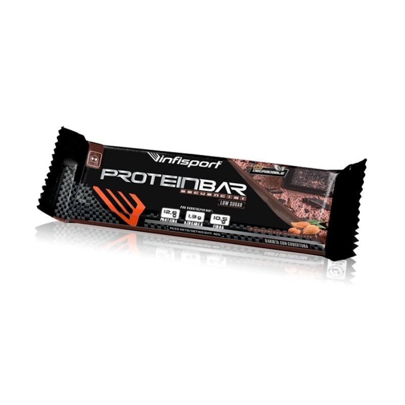 Protein Bar Secuencial 1 barrita x 40 gr - Infisport ¡Envíos Gratis!
