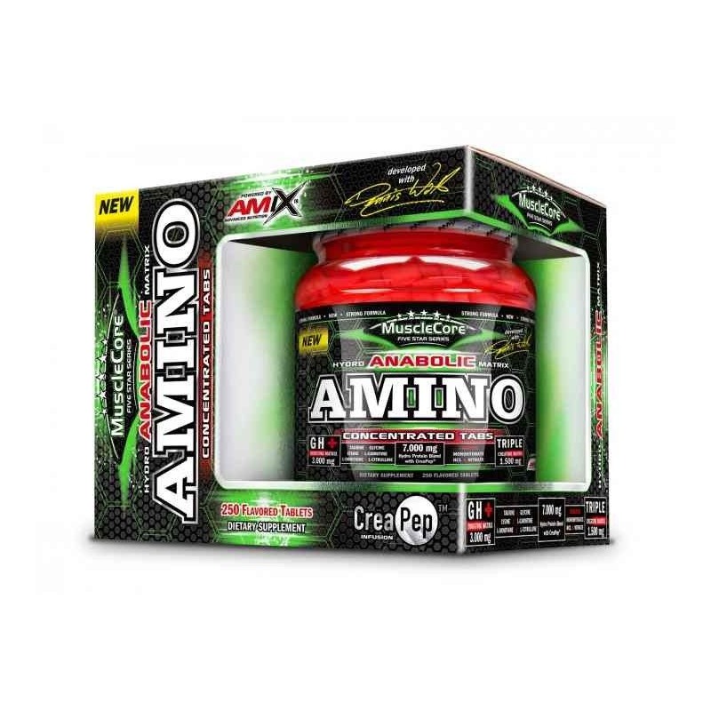 Anabolic Amino With Crea PEP 250 Tableta - Amix Musclecore