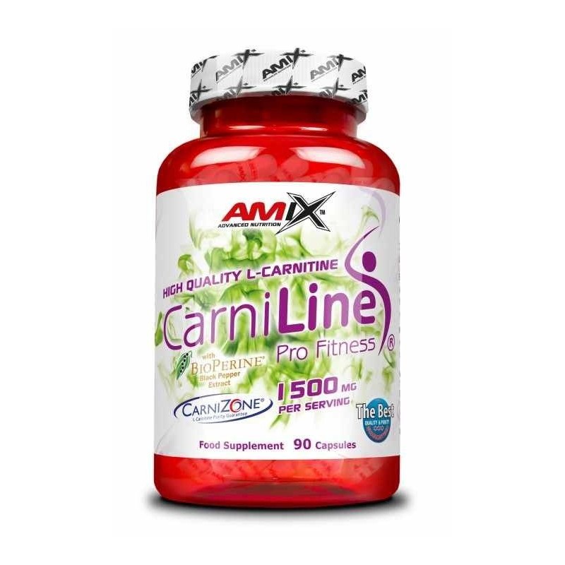 Carniline 90 cápsulas Amix L- carnitina
