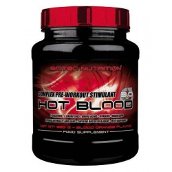 Hot Blood 820 gr Scitec Nutrition Pre Entretamiento