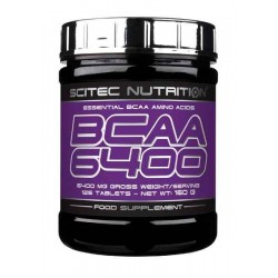 BCAA 6400 - 125 tabletas Scitec Nutrition Aminoácidos