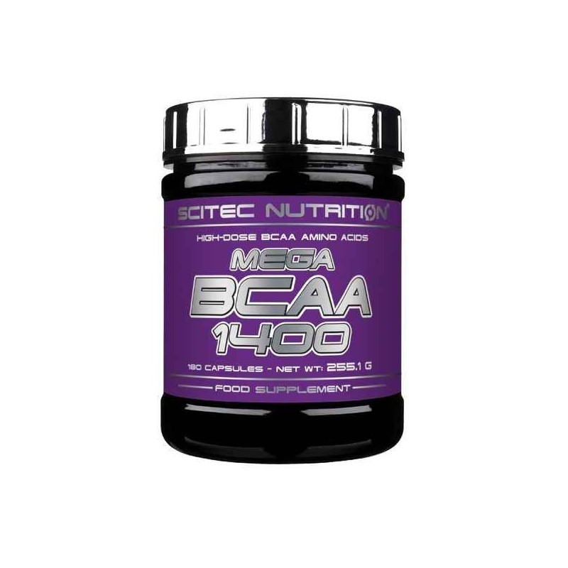 Mega BCAA 1400 - 180 Caps - Scitec Nutrition