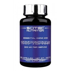 Tryptophan 60 Cápsulas - Scitec Nutrition Aminoácidos