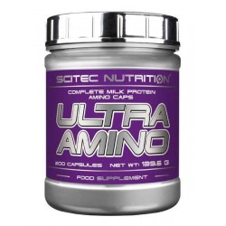 Ultra Amino 200 Cápsulas - Scitec Nutrition Aminoácidos