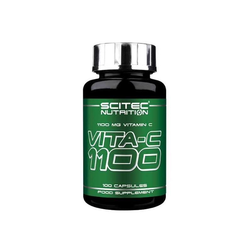 Vita-C 1100 - 100 Cápsulas - Scitec Nutrition Vitaminas