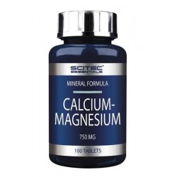 Calcium + Magnesium 100 Caps - Scitec Essentials