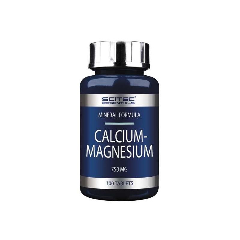 Calcium + Magnesium 100 Caps - Scitec Essentials