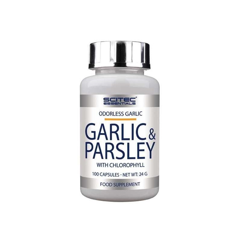 Garlic & Parsley 100 Caps - Scitec Essentials