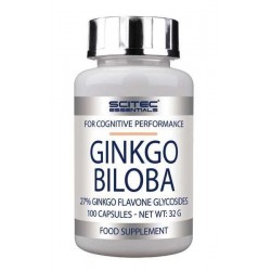 Gingkgo Biloba 100 Caps - Scitec Essentials