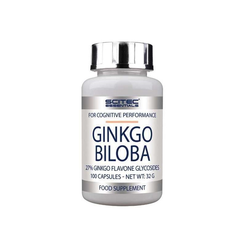 Ginkgo Biloba 100 Caps - Scitec Essentials