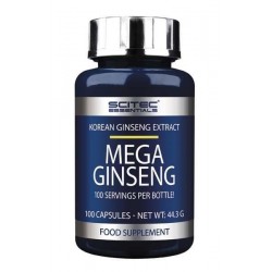 Mega Ginseng 100 Caps - Scitec Essentials
