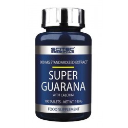 Super Guaraná 100 Tbts - Scitec Essentials