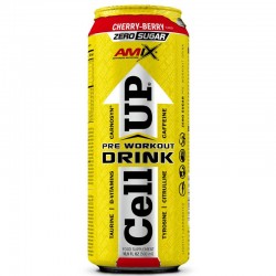 CellUp Energy Drink 500 ml Cereza - Amix