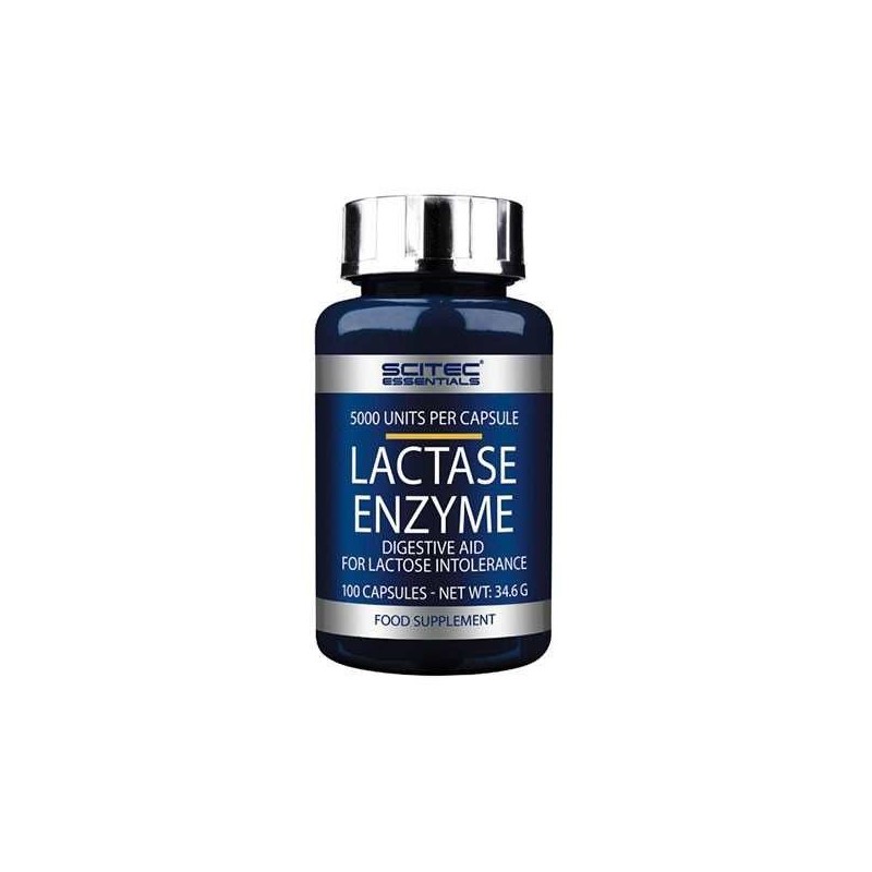 Lactase Enzyme 100 Caps - Scitec Essentials