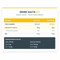 Drink Salts 15 Sticks x 40 g (Vitaldrink) - Infisport ¡Envíos Gratis!