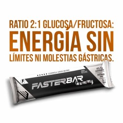 Faster Bar Gummy Sabor Neutro 16 x 60g - Infisport ¡Envíos Gratis!
