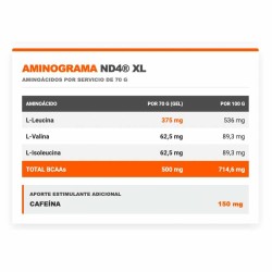 Nd4 Gel 2:1 Xl Cafeína 1 x 70 gr - Infisport - Infisport ¡Envíos Gratis!