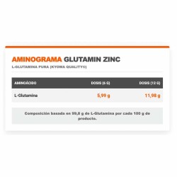 Glutamin + Zinc 300 gr - Infisport ¡Envíos Gratis!