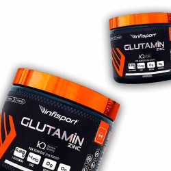 Glutamin + Zinc 300 gr - Infisport ¡Envíos Gratis!