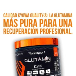 Glutamin + Zinc 300 gr - Infisport ¡Envíos Gratis!