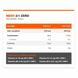 ND3 2:1 Zero 800 gr - Infisport ¡Envíos Gratis!