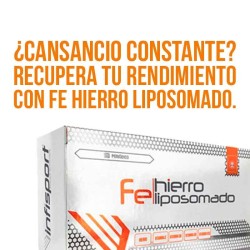 Fe Hierro Liposomado 60 caps - Infisport ¡Envíos Gratis!