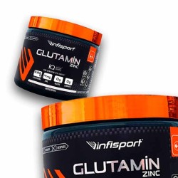 Glutamin Zinc Cápsula 150 caps - Infisport ¡Envíos Gratis!