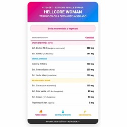 Hellcore Woman 60 vegecaps - Vitobest ¡Envíos Gratis!