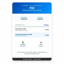 PQQ 60 Vegecaps - Vitobest ¡Envíos Gratis!