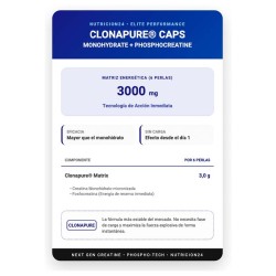 Creatina Monohidrato Clonapure 90 Perlas - Vitobest ¡Envíos Gratis!