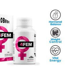 4FEM 30 Vcaps - Vitobest Frete grátis!