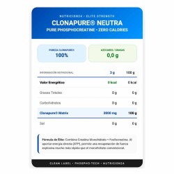 Creatina Clonapure Monohidrato 200 gr - Vitobest ¡Envíos gratis!
