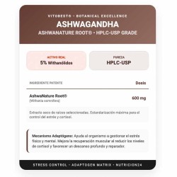 Ashwagandha 100 caps - Vitobest  ¡Envíos Gratis!