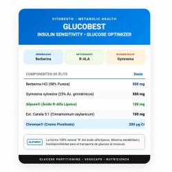 GlucoBest 60 Vcaps - Vitobest ¡Envíos Gratis!