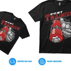 Camiseta Post Training Talla M - Vitobest. ¡Envíos Gratis!