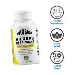 Hierbas de la Noche 60 Caps - VitOBest. ¡Envíos Gratis!