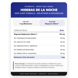 Hierbas de la Noche 60 Caps - VitOBest. ¡Envíos Gratis!