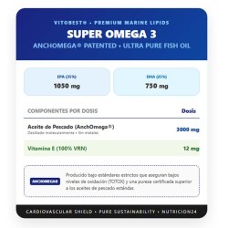 Super Omega 3 90 Perlas - VitOBest ¡Envíos Gratis!