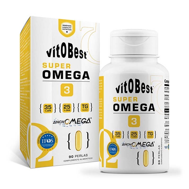 Super Omega 3 90 Perlas - VitOBest ¡Envíos Gratis!