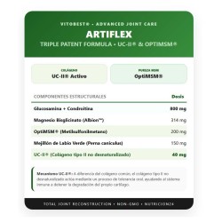 Artiflex 60 Cápsulas - VitOBest Salud Articular Frete grátis!
