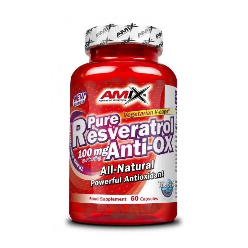 Pure Resveratrol Anti-OX 60 Caps - Amix