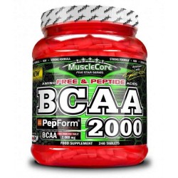 BCAA 2000 - 240 Tabts - Amix Musclecore