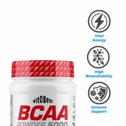 BCAA 5000 Powder 300gr - VitoBest Aminoacidos ¡Envíos Gratis!