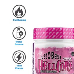 Hellcore Drink Mujer Thermogenic 300g - Vitobest ¡Envíos Gratis!