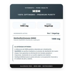 MSM 1000mg 60 Caps - VitOBest. ¡Envíos Gratis!