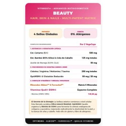 Beauty Cabello Piel Uñas 60 Caps - VitOBest ¡Envíos Gratis!
