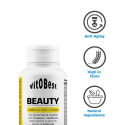 Beauty Cabello Piel Uñas 60 Caps - VitOBest ¡Envíos Gratis!