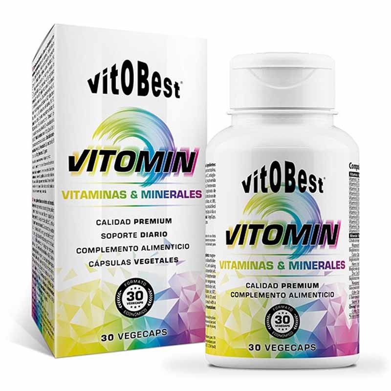 Vitomin 30 Vcaps - VitOBest  Frete grátis!
