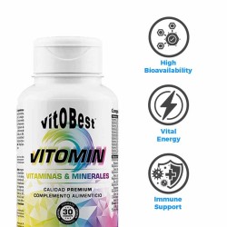 Vitomin 30 Vcaps - VitOBest  Frete grátis!